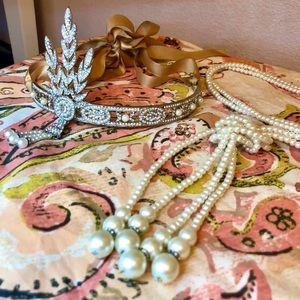 Vintage Great Gatsby jewelry set